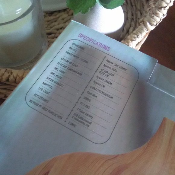 SOLD BNIB BLUZEN The Alpine Wood Essential Oil Diffuser - Picture 8 of 10